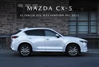 MAZDA CX-5 SE CONSOLIDA COMO EL TERCER SUV MÁS VENDIDO DEL 2023